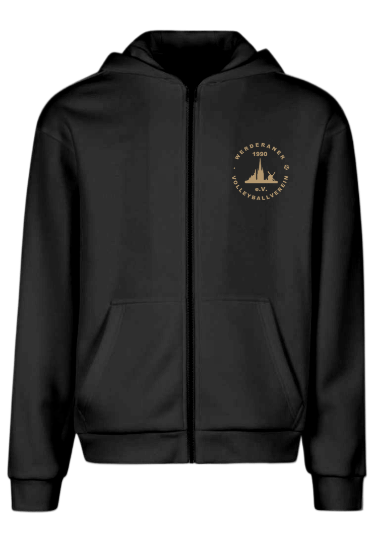 Fluffy Damen Ziphoodie