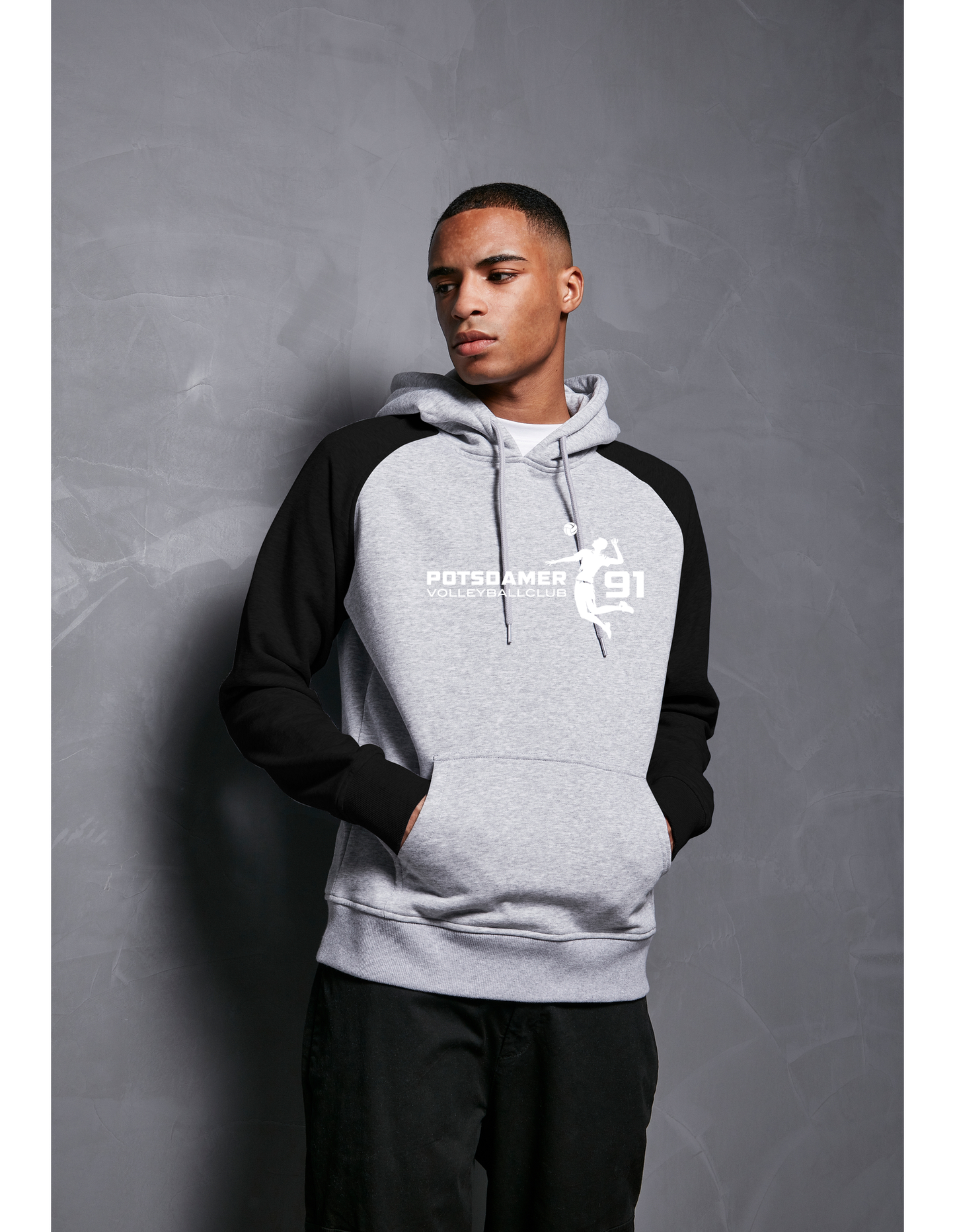 Zweifarbiger Hoodie PVC - Stick Edition