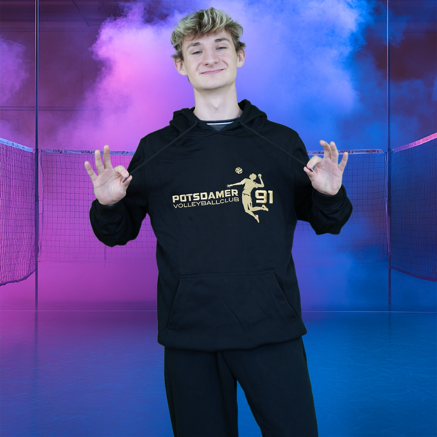 Herren Ultra Heavy Regular Hoodie PVC - Stick Edition