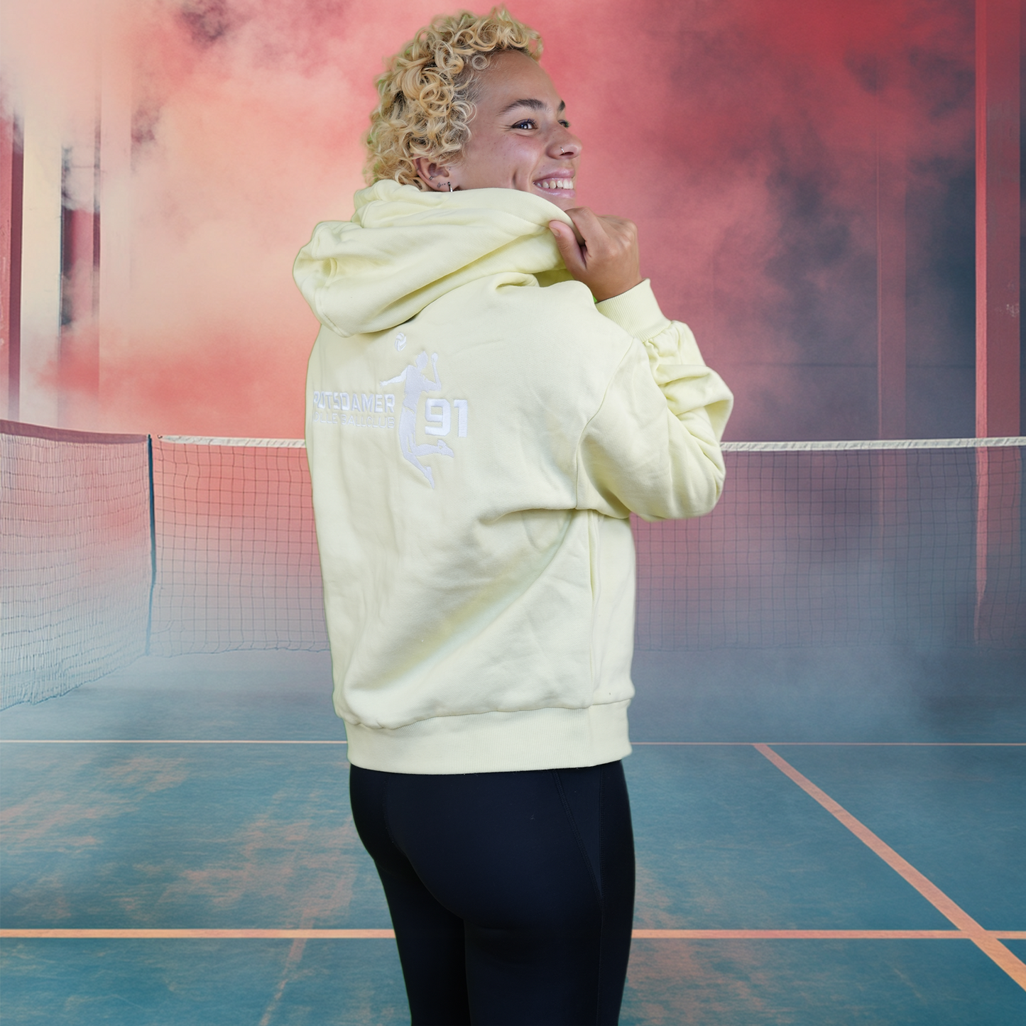 Organic Oversized Damen Hoodie PVC