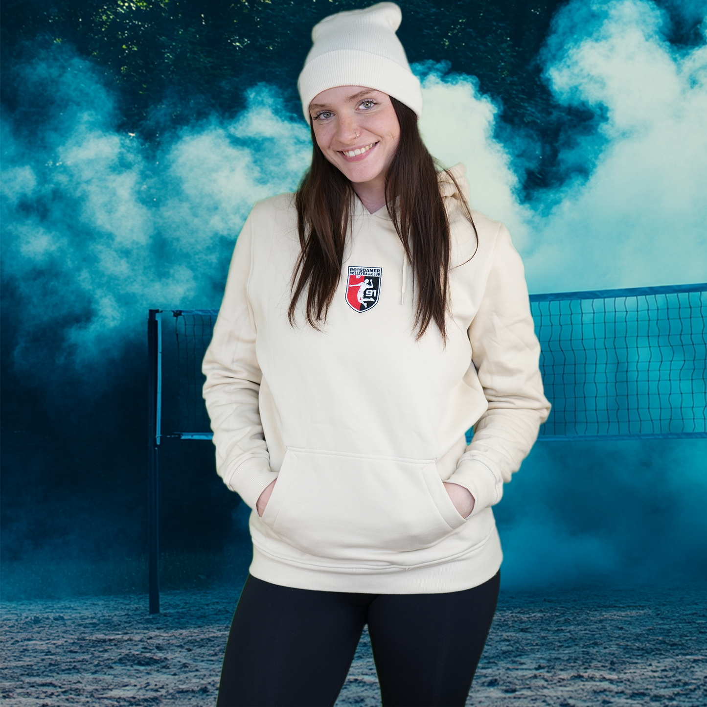 Essential Damen Hoodie PVC - Stick Edition