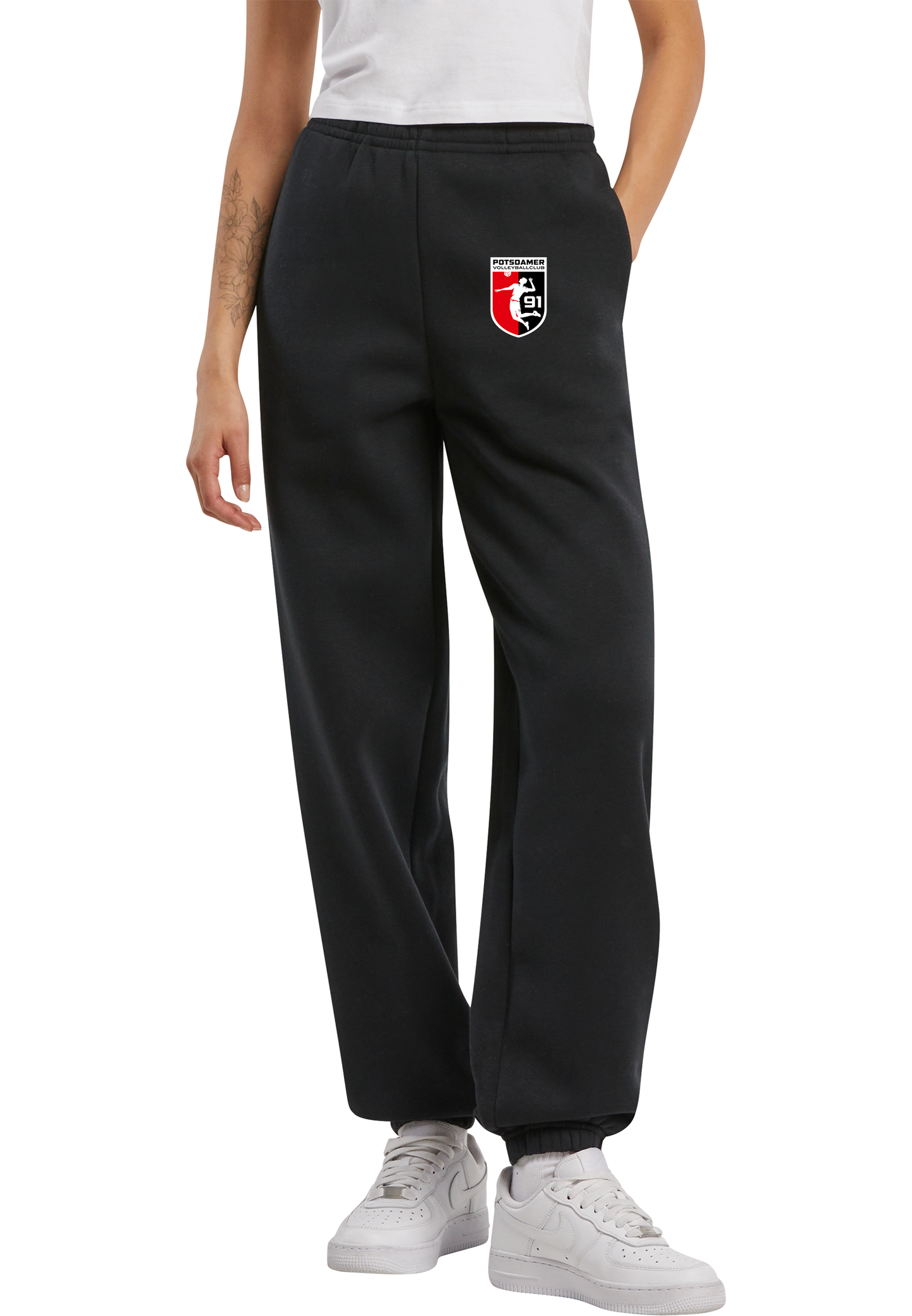 Fluffy Damen Sweatpants PVC - Druck Edition