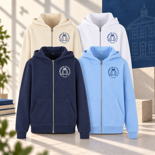 Damen Zip-Hoodie – Helmholtz Gymnasium