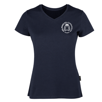 Damen V-T-Shirt – Helmholtz Gymnasium