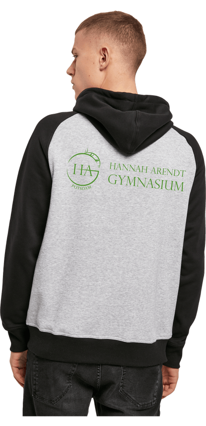 Zweifarbiger Hoodie HAG