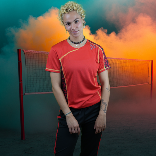 Exklusives Unisex-Trainings-Shirt PVC - Druck Edition