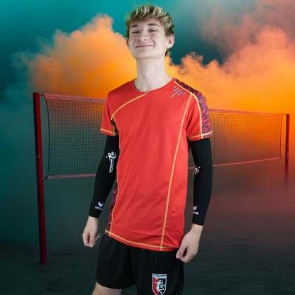 Exklusives Unisex-Trainings-Shirt PVC - Druck Edition
