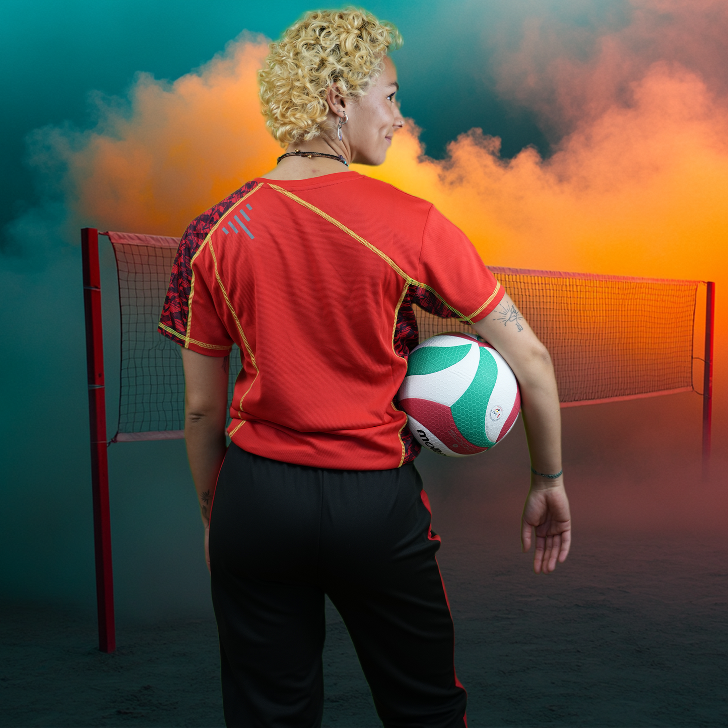 Exklusives Unisex-Trainings-Shirt PVC - Druck Edition